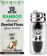BOONBOO Dental Floss, 100FT, Coconut
