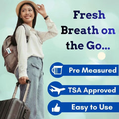 CocoPull Organic Travel Sachets Coconut Oil Pulling Fresh Breath Mouthwash | USDA