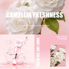 Camellia Fresh Breath Toothpaste, Natural Floral Flavor for Long - Lasting Oral Freshness, Enriched with Plant Extracts, 4.23 Oz (2 Pack)