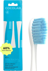 Electric Toothbrush Replacement Brush Heads by Cocolab, Compatible with Sonicare, Ultra Soft Bristles, Oral Care for Sensitive Gums, 1 Year Supply, 3 Pack Refills