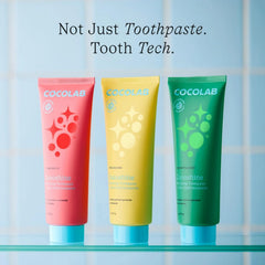 Cocoshine 15% Nano-Hydroxyapatite Formula Toothpaste by Cocolab, Fluoride-Free with Xylitol & Coconut Oil, Sensitive Teeth Whitening Formula for Adults & Kids, Mint, 4 oz