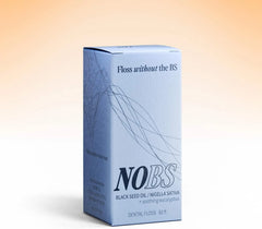 NOBS (No Bad Stuff) Expanding Dental Floss - Nigella Sativa, Eucalyptus, Cruelty-Free, Sustainable Packaging